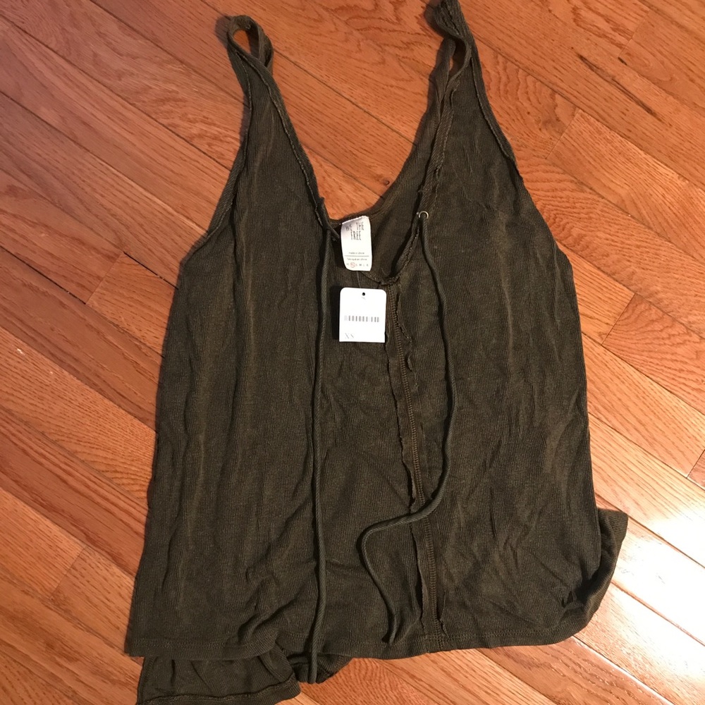 We the Free tie neck tank